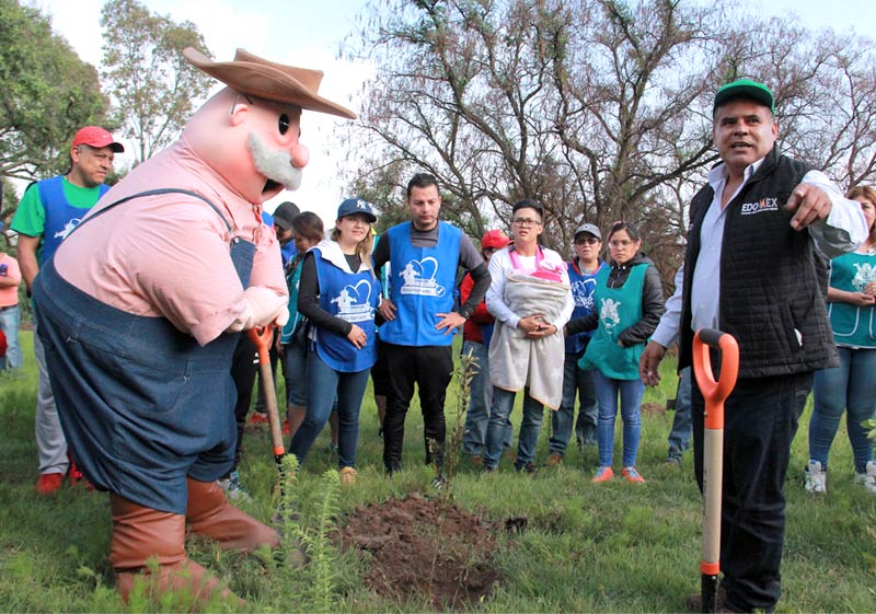Reforestación Parque Estatal Sierra de Guadalupe