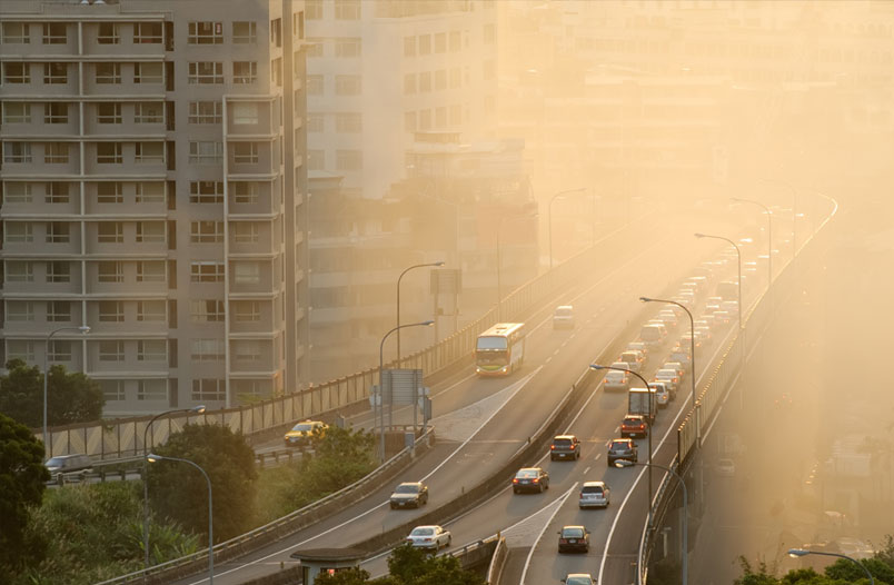 Contaminación del aire por CO