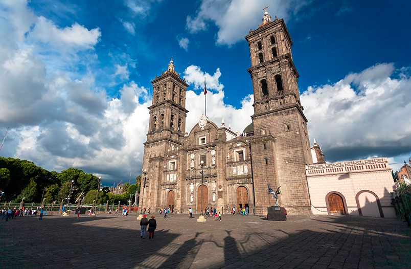 Centro Histórico de Puebla, México.