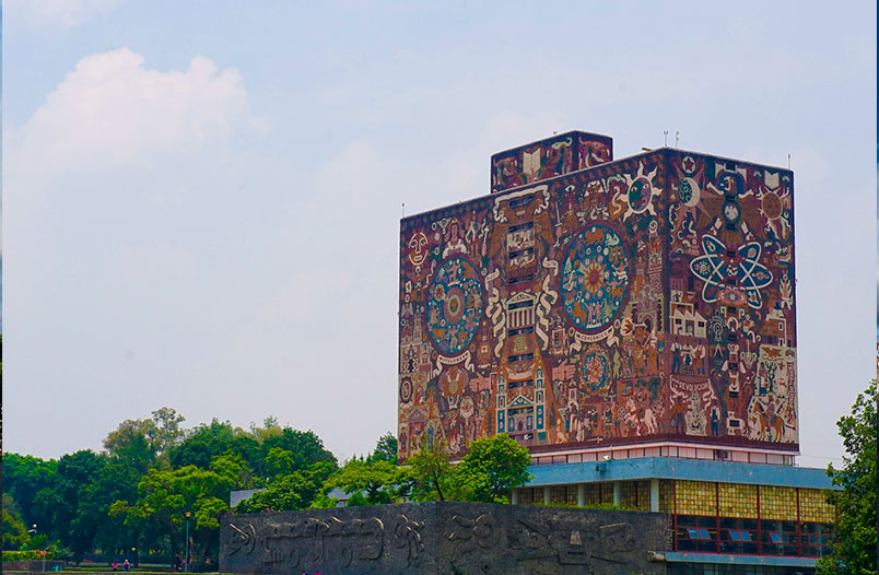 Ciudad Universitaria Central de la Universidad Nacional Autónoma de México (UNAM)